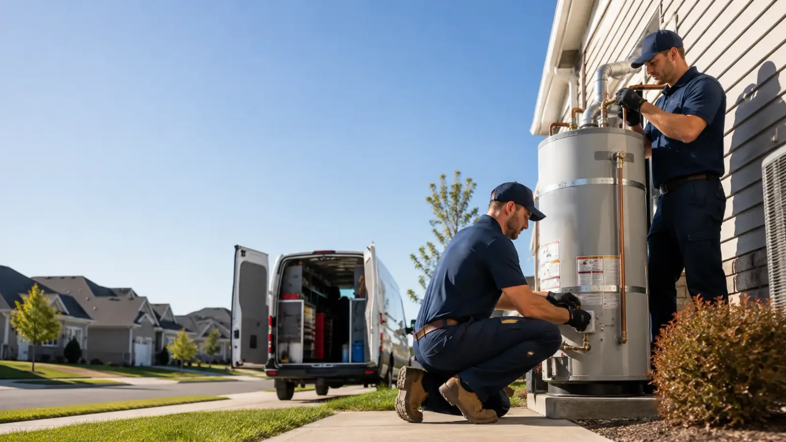 Water Heater Installation in Burns Flat, OK